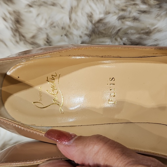 Christian louboutin nude pigalle 100 patent size 38.5 - Picture 12 of 14